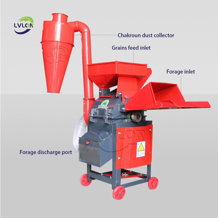 the-structure-of-the-samll-forage-chopper