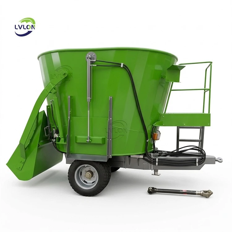 Trailed-feed-mixer