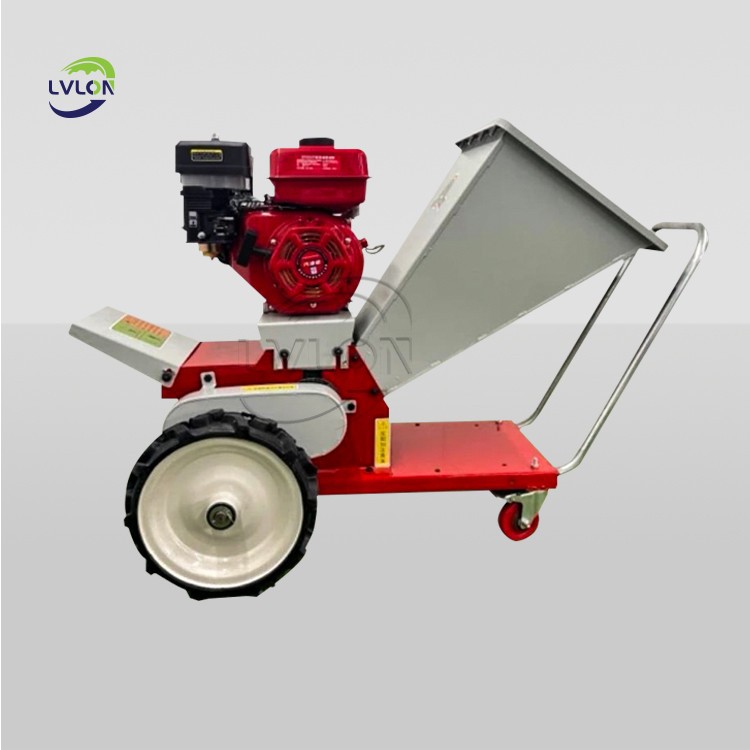 2-Gasoline-powered-small-wood-chipper